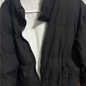 Men's Black Puffer Jacket